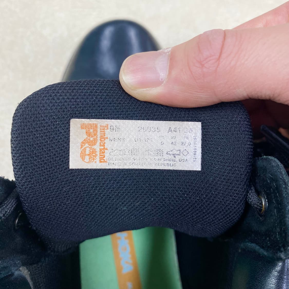 팀버랜드 리얼 레더 워터 프루프 6인치 워커 (270mm) 상품이미지7