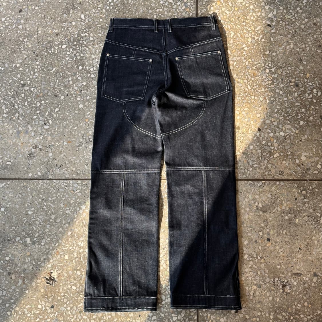 앤더슨벨 지퍼 와이드 레그 진 29 상품이미지2