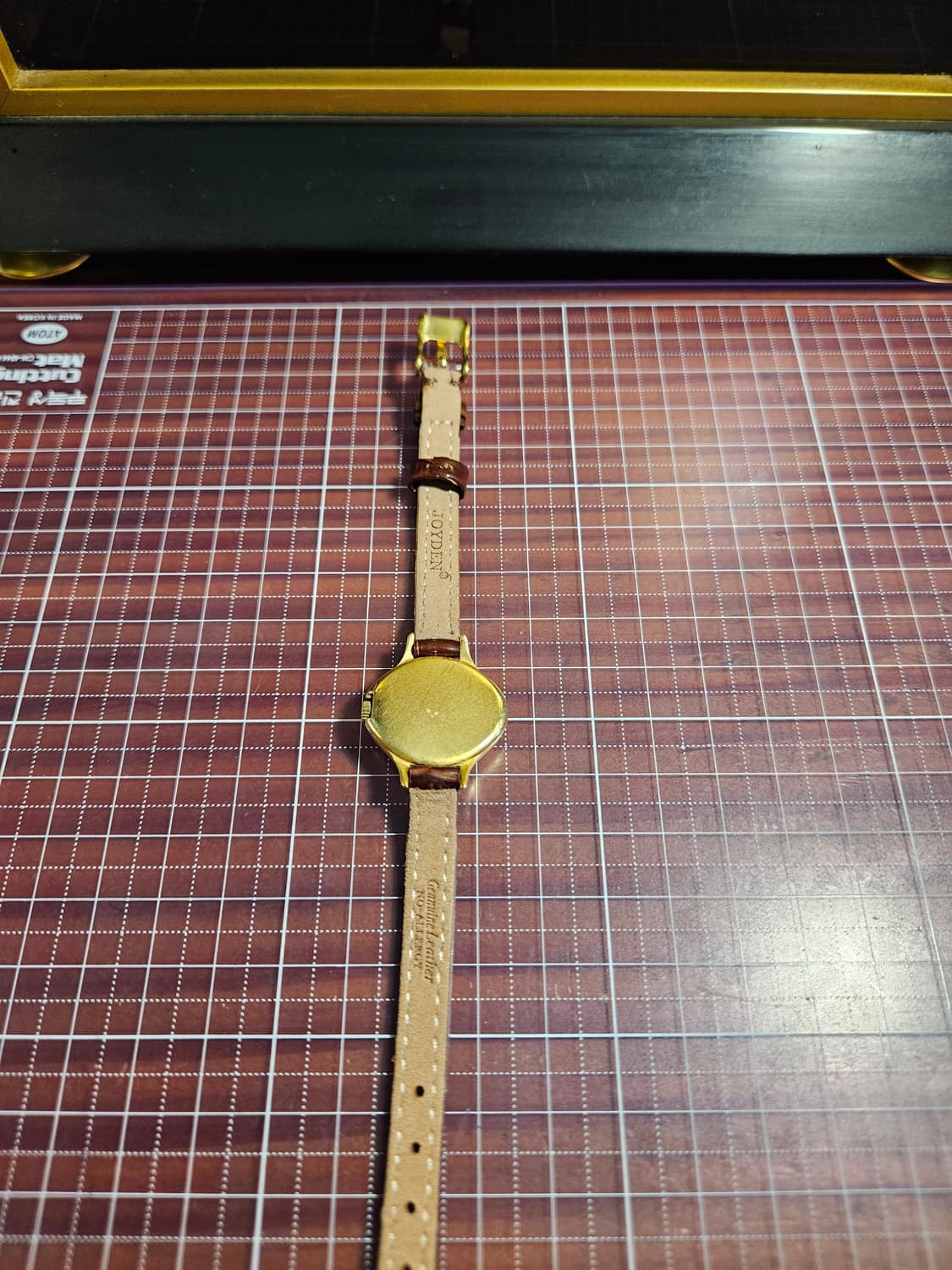 오메가 드빌 코브라 cal.620 핸드와인딩(수동)빈티지 여성 가죽 시계 상품이미지4