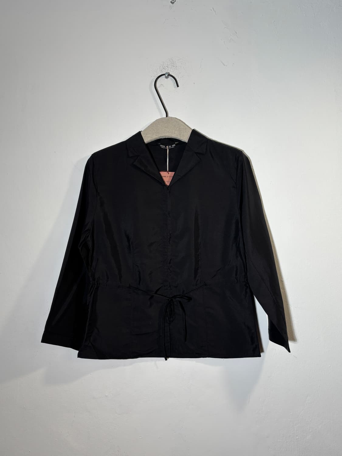 Comme Ca du Mode Black Silk Top 상품이미지1