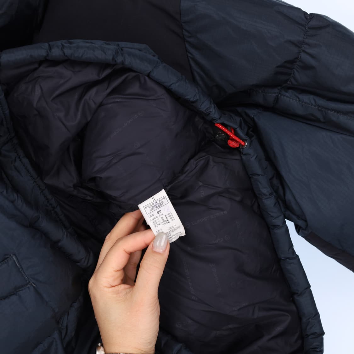 [90] 노스페이스 써밋시리즈 윈드스토퍼눕시 구스다운 1208J1 상품이미지6