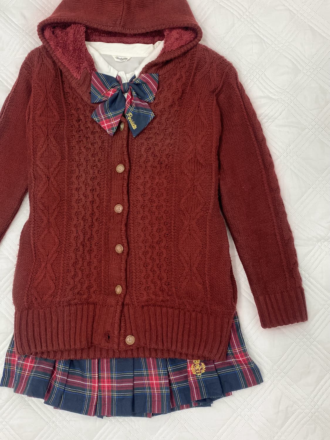 ꒰ঌ 신화고 금잔디 코어 교복 세트 ໒꒱ 상품이미지3