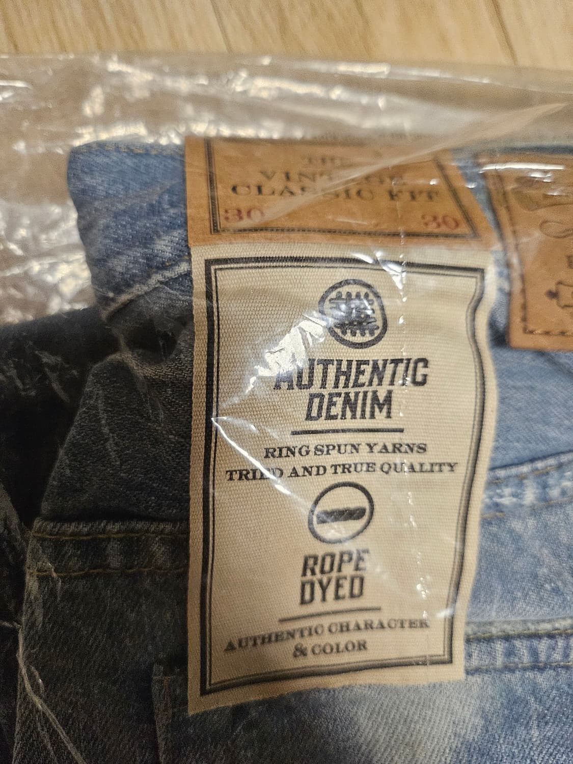 [30×30] 폴로 랄프로렌 패치워크 스트레이핏 데님 팬츠  상품이미지6