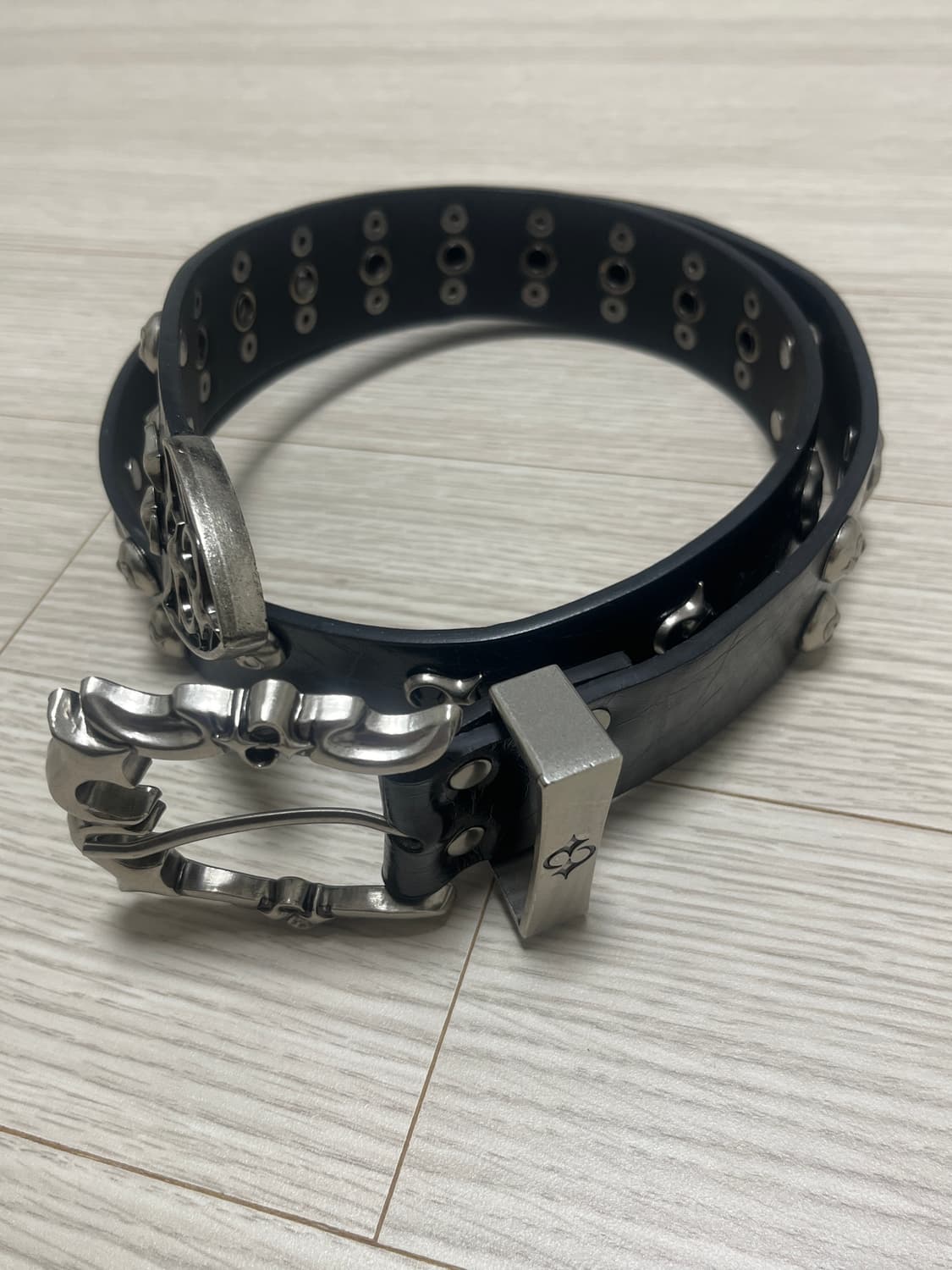 Devil western star belt 상품이미지2