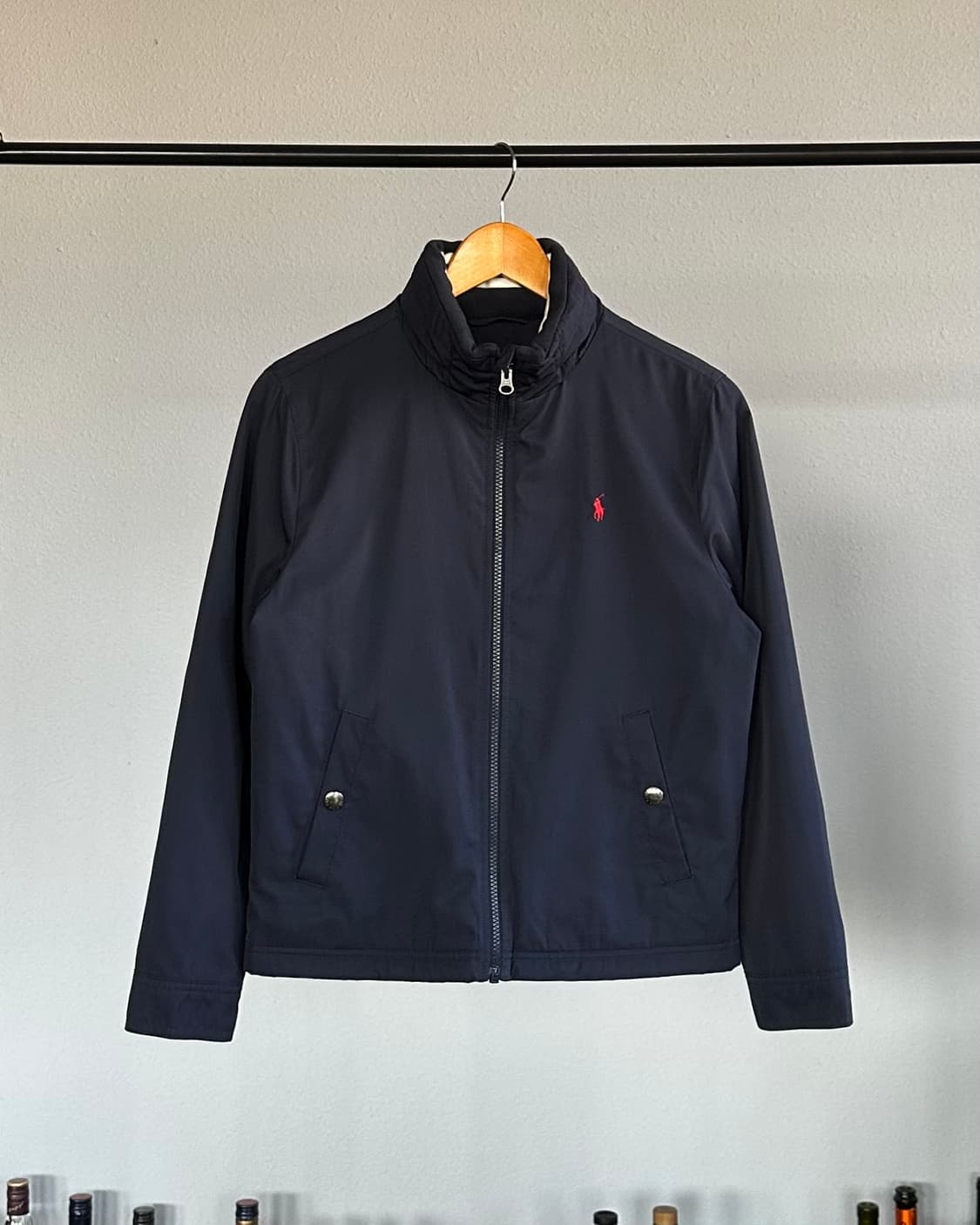 [S]폴로 랄프로렌 여성 네이비 폴리쉘 페리 자켓 상품이미지1
