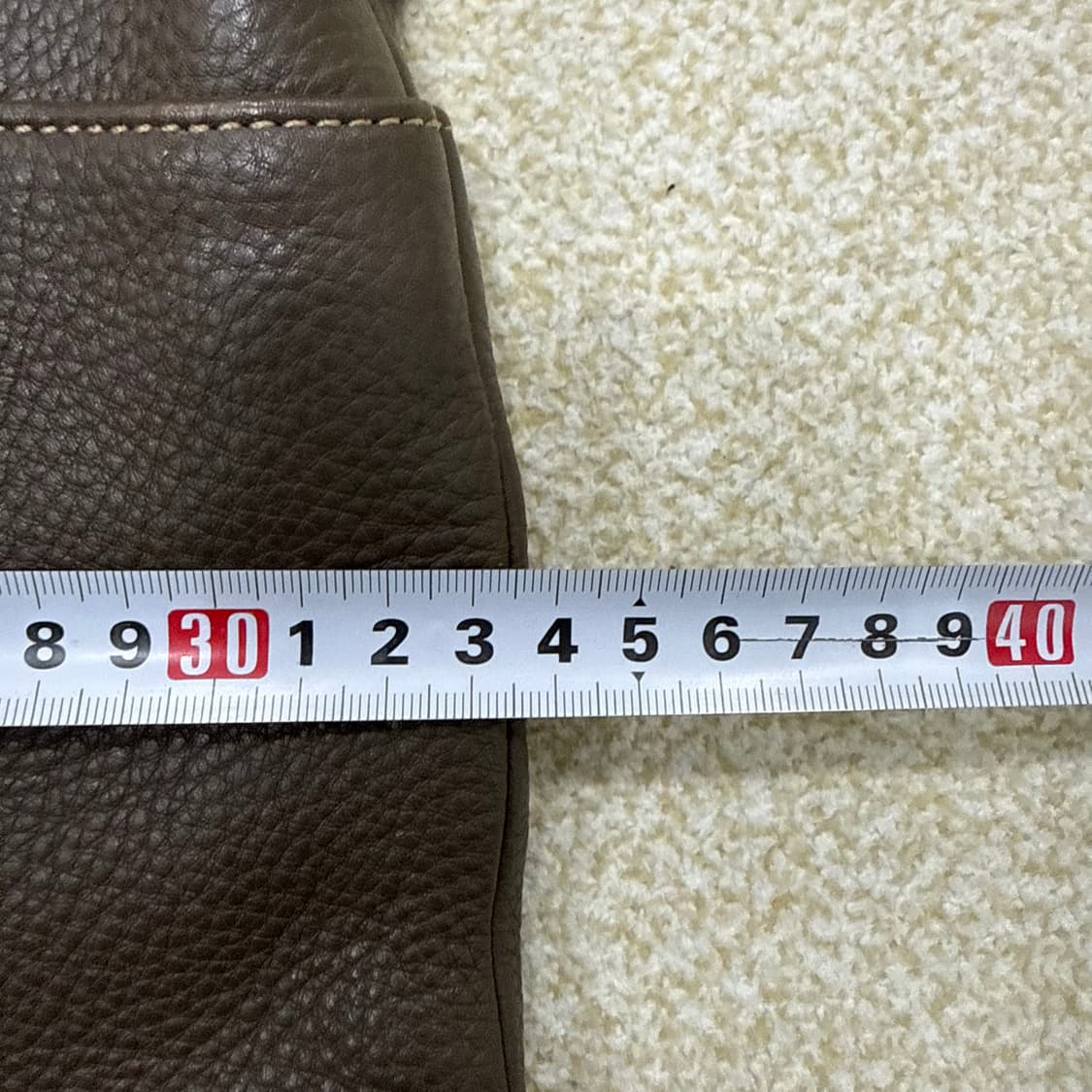 루이까또즈 페블 가죽 크로스백 0129T2 상품이미지6