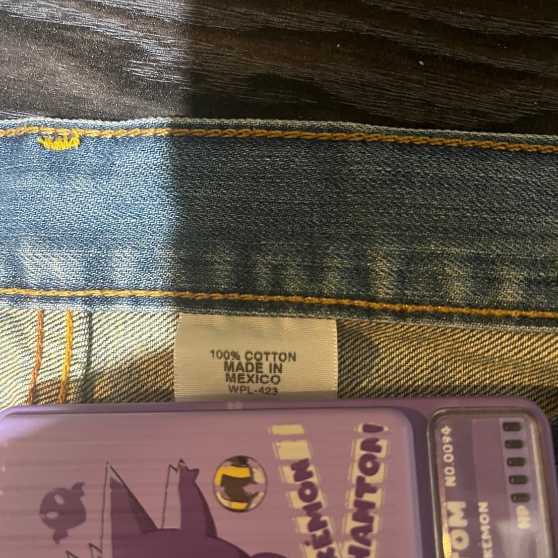 (34/34) 리바이스 501 워싱 스트레이트핏 데님 청바지 상품이미지7