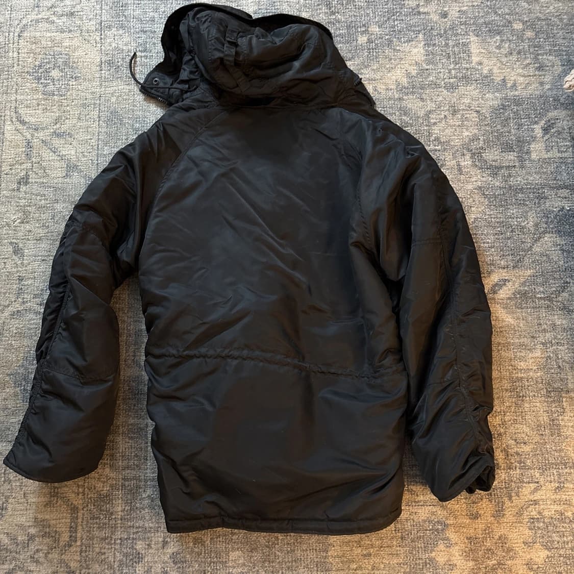 00s 알파 인더스트리 N-3B 파카 블랙 상품이미지6