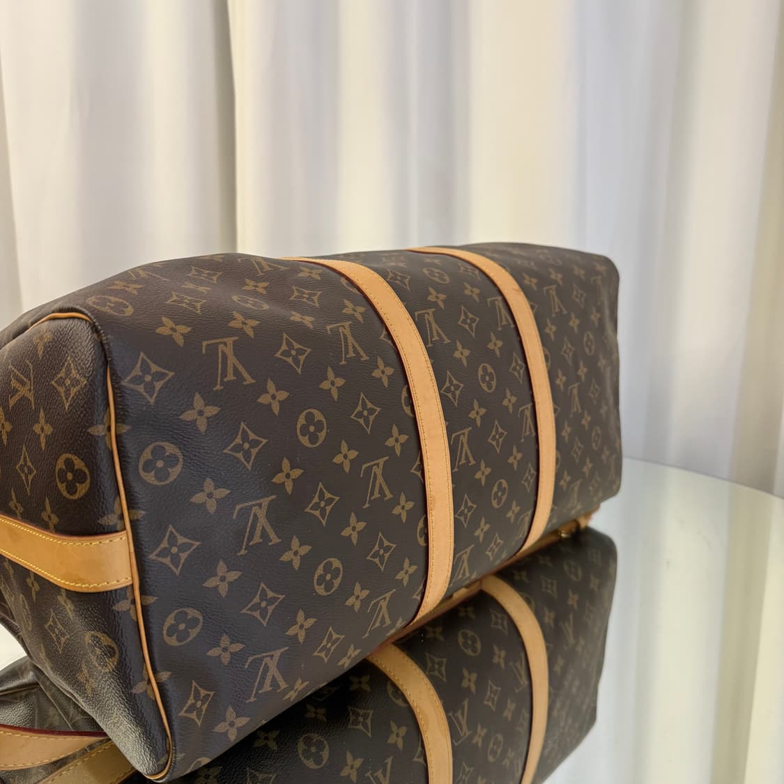 루이비통 모노그램 반둘리에 키폴 50사이즈 신형 상품이미지8