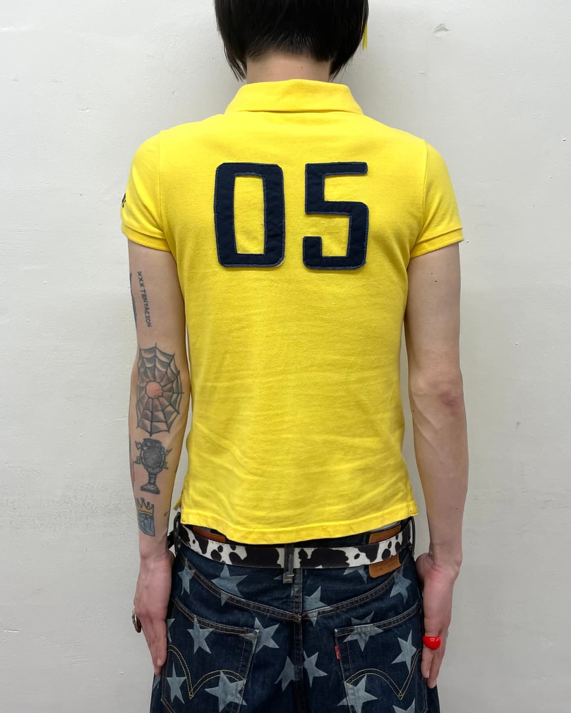 Retro 05 Yellow Pk T-shirt 상품이미지2