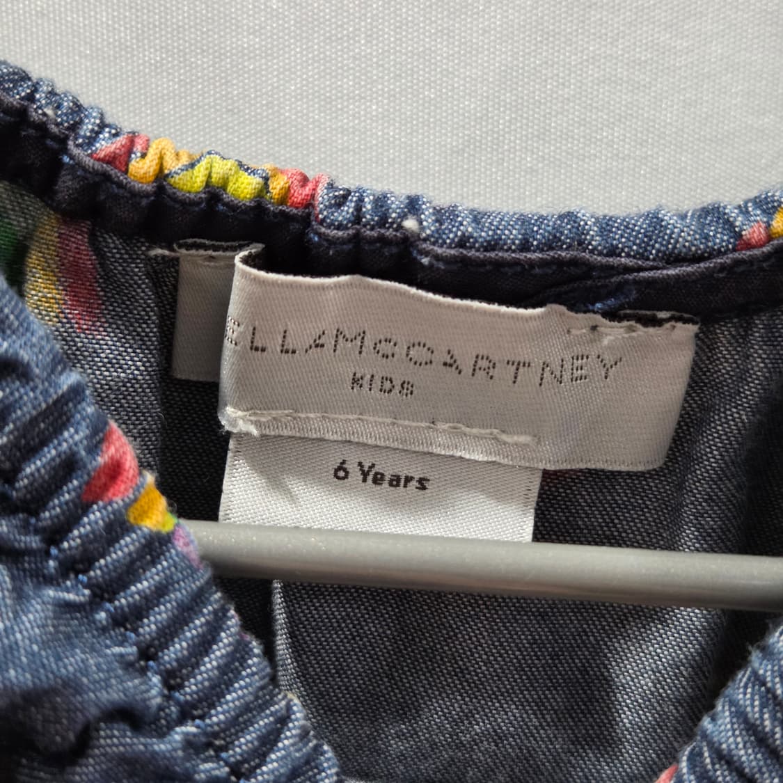 스텔라매카트니 여아 샴브레이 원피스 6Y  상품이미지2