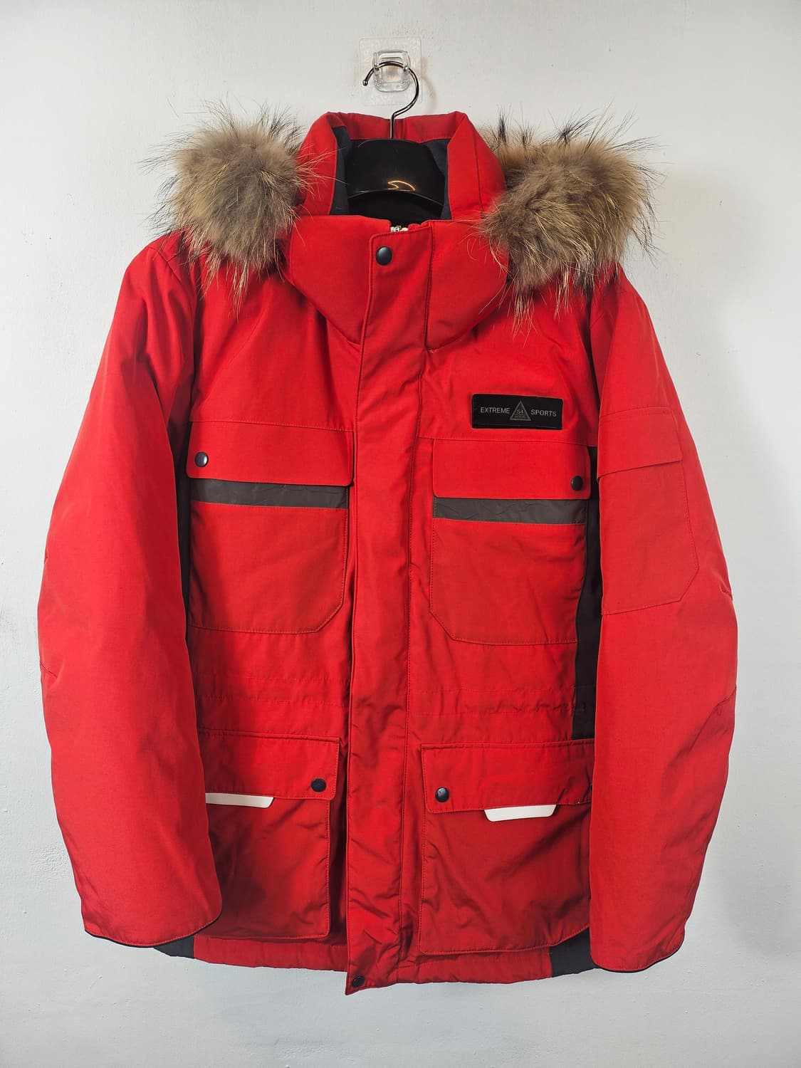 코오롱스포츠 FnC 레드 구스패딩 105 XL 상품이미지1