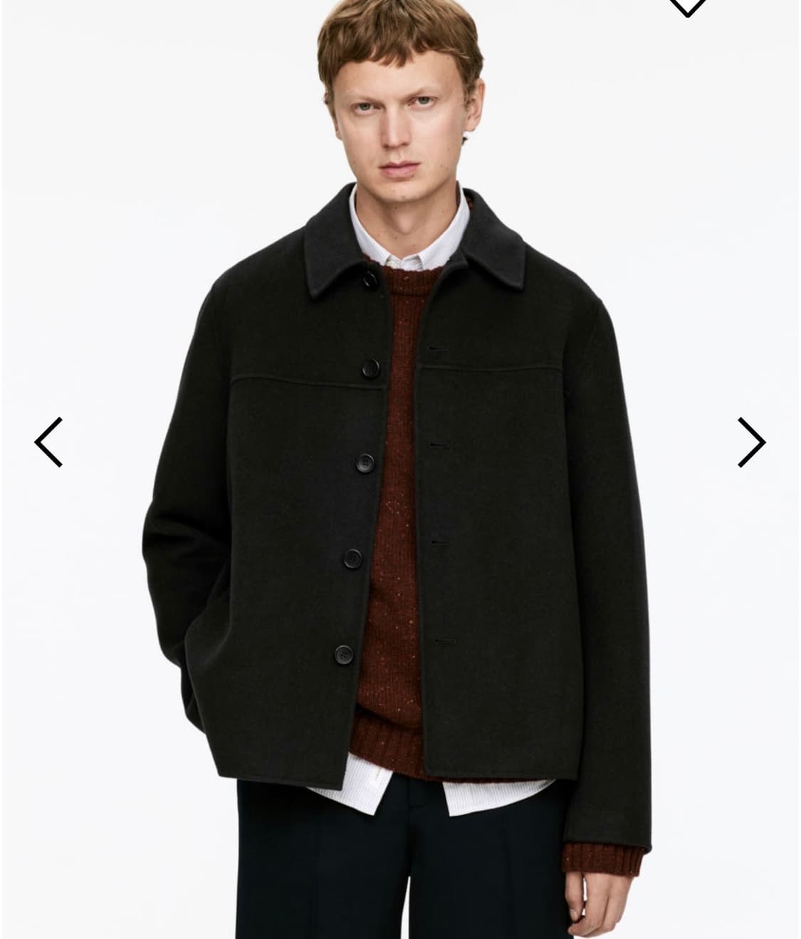 (새상품)아르켓 울 블렌드 재킷 상품이미지1