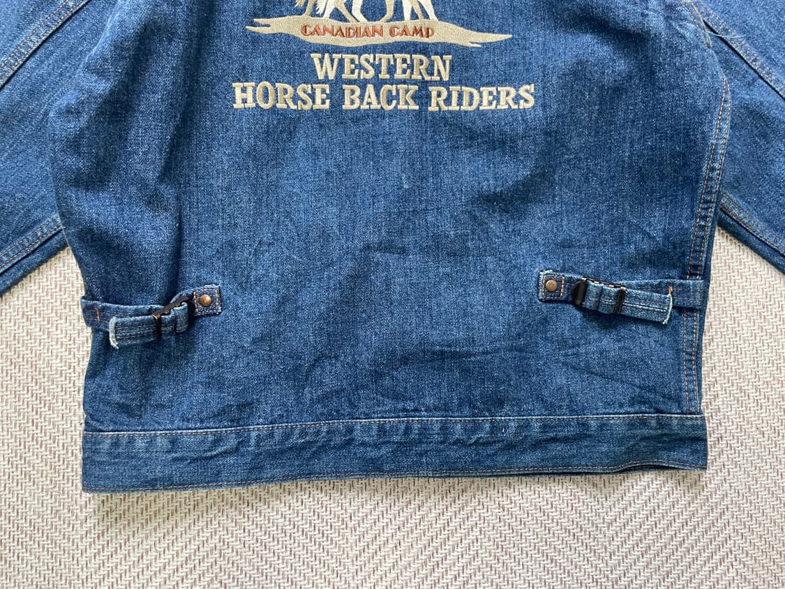랭글러 M649 웨스턴 horse oack riders 데님자켓  상품이미지3
