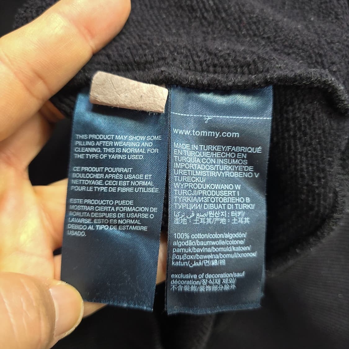 타미진스(TOMMY JEANS) 로고 후드티 S 상품이미지7