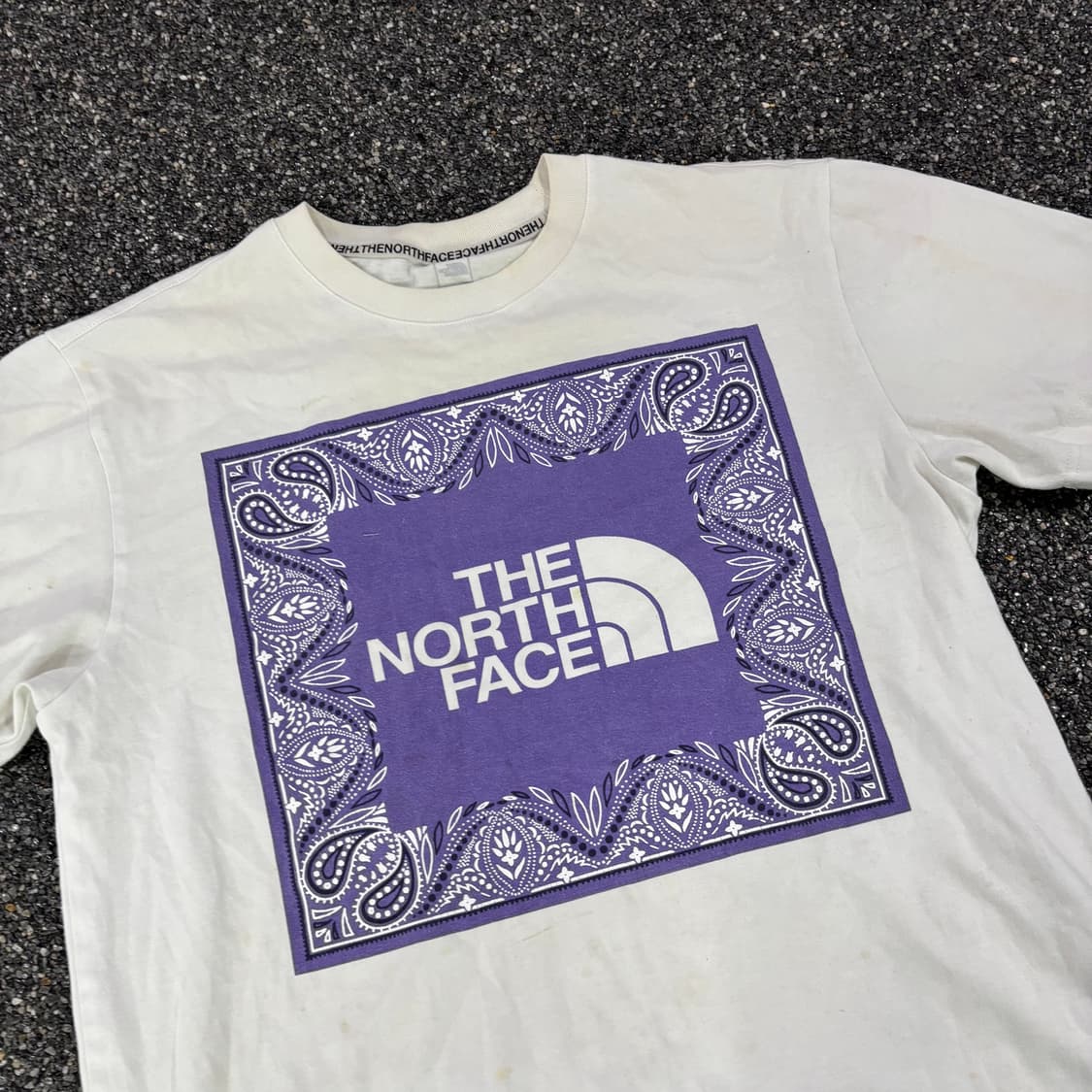 노스페이스 페이즐리 빅로고 반팔티 상품이미지2