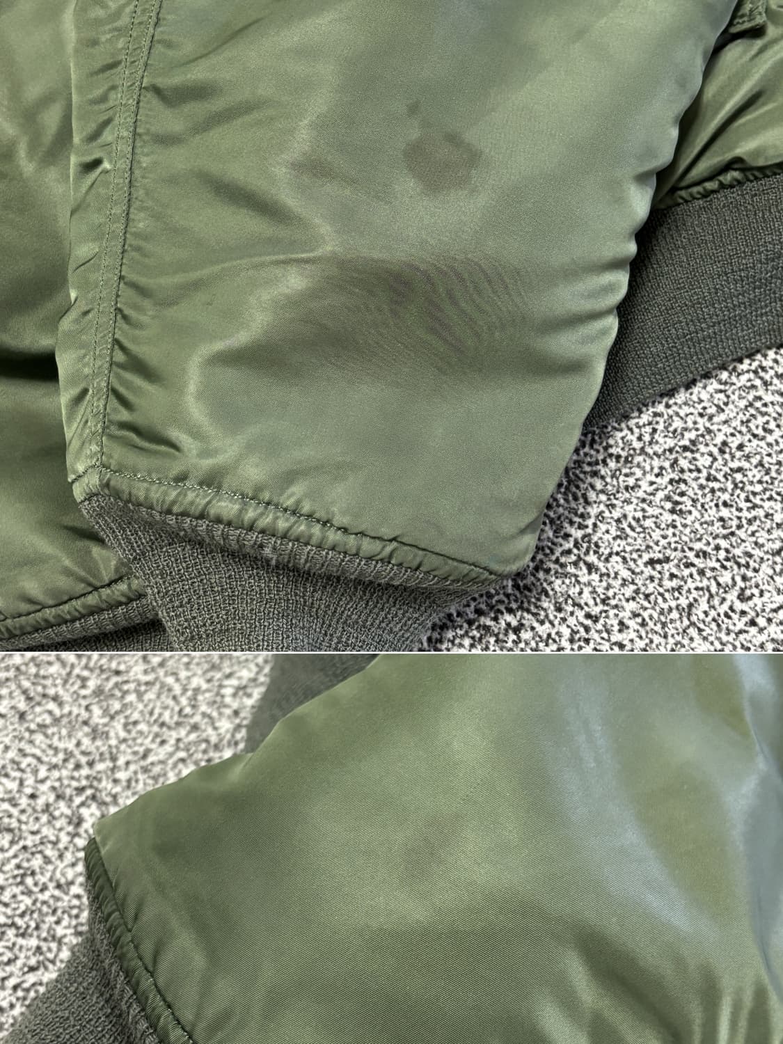 70s 오리지널 MA-1 자켓 E타입 상품이미지7