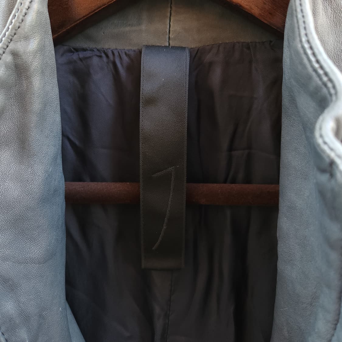 [M] Ilaria Nistri 조끼 롱 레더 자켓 상품이미지9