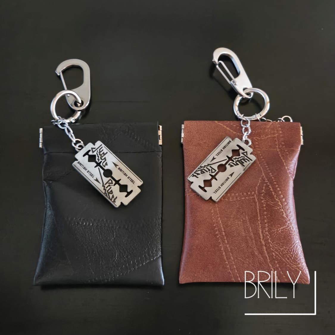 [Unisex] LAY 빈티지 월렛 팬던트 키링 열쇠고리 상품이미지1