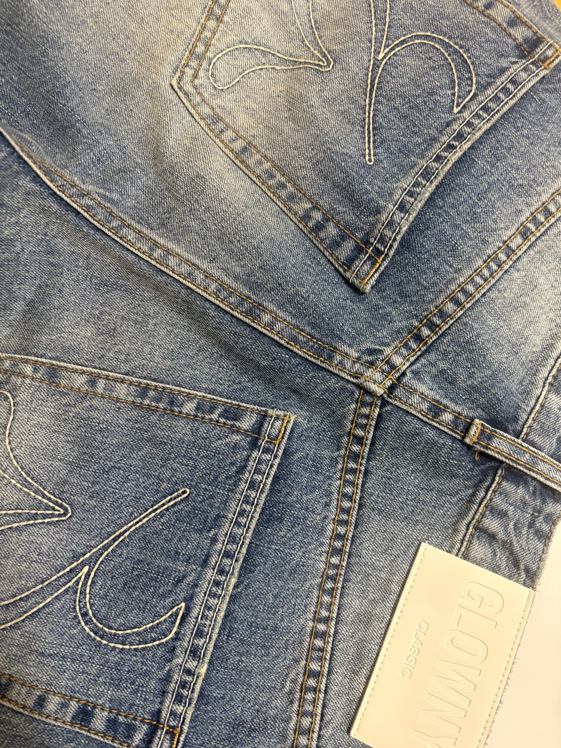 93 MID-RISE LOOSE FIT JEANS 글로니 데님 s 상품이미지2