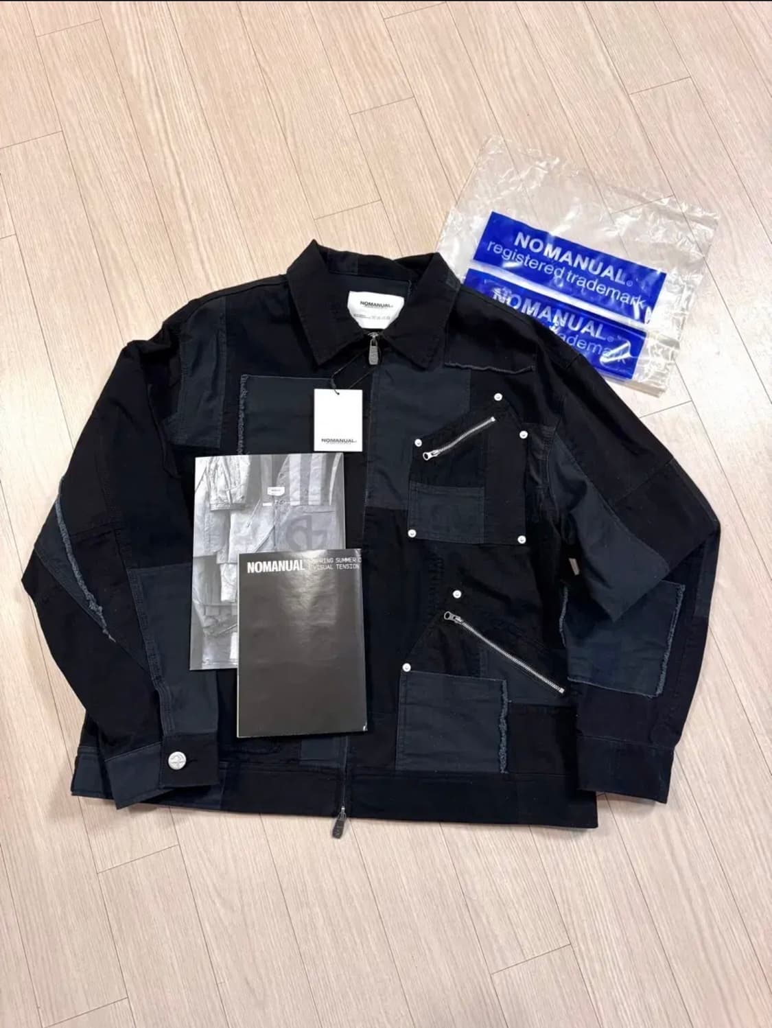[새제품/L] 노매뉴얼 트러커 자켓 상품이미지4
