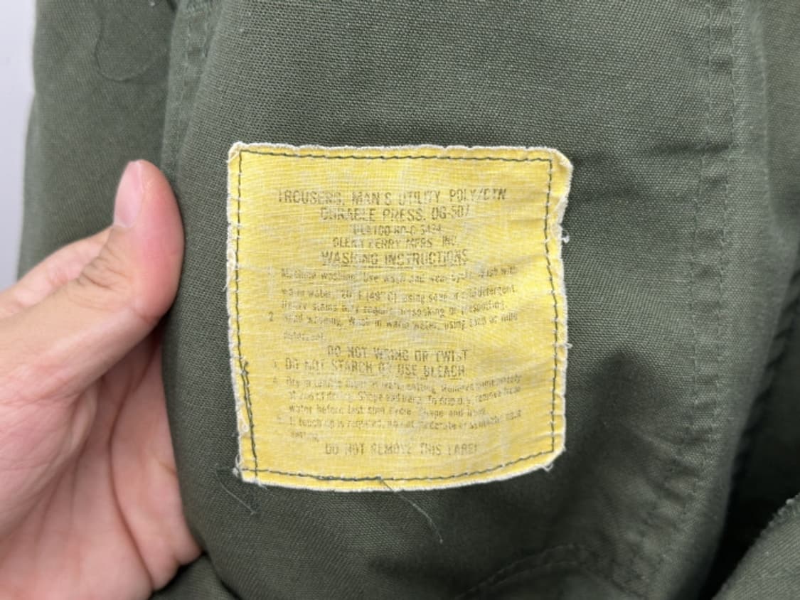 80'S U.S.ARMY OG-507 (32) 상품이미지8