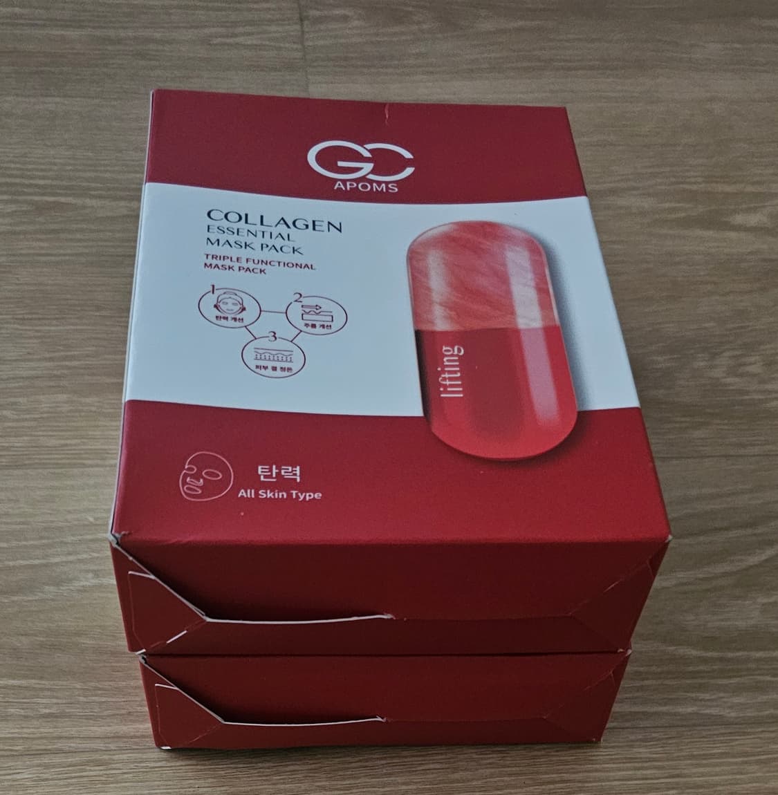 지씨아폼스 콜라겐 에센셜 마스크팩 2세트일괄판매  상품이미지5