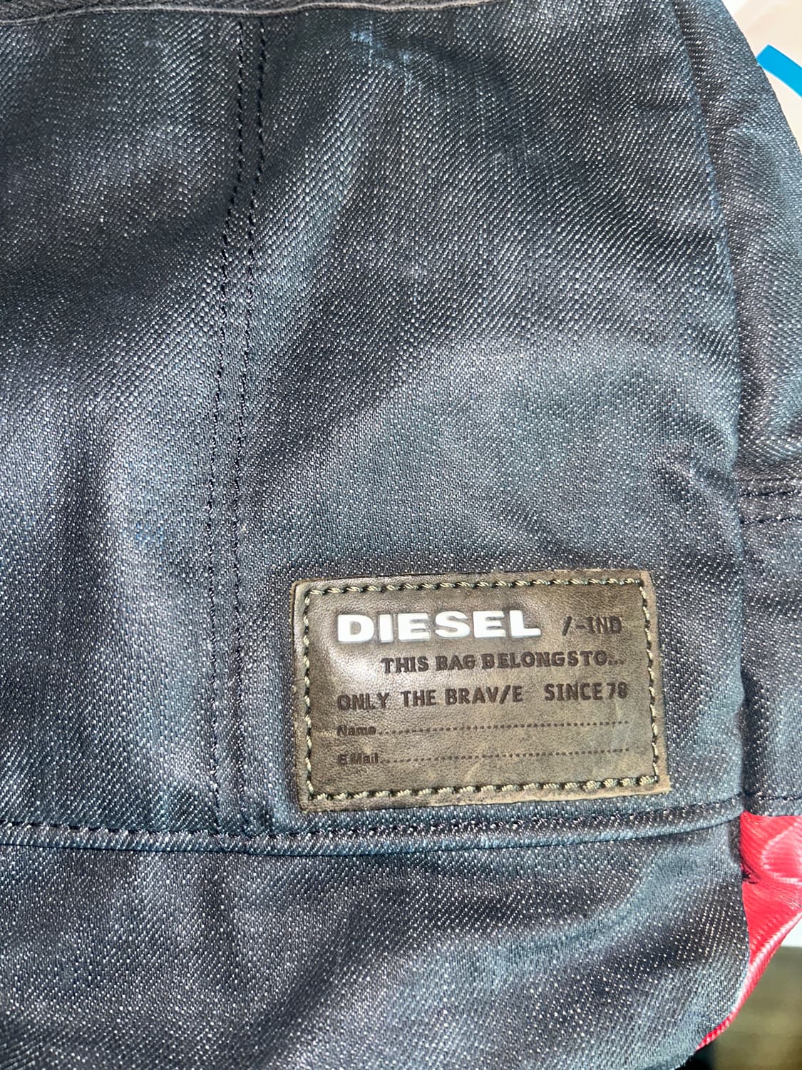 디젤 빈티지 데님 쇼더백 크로스백 가방 상품이미지4