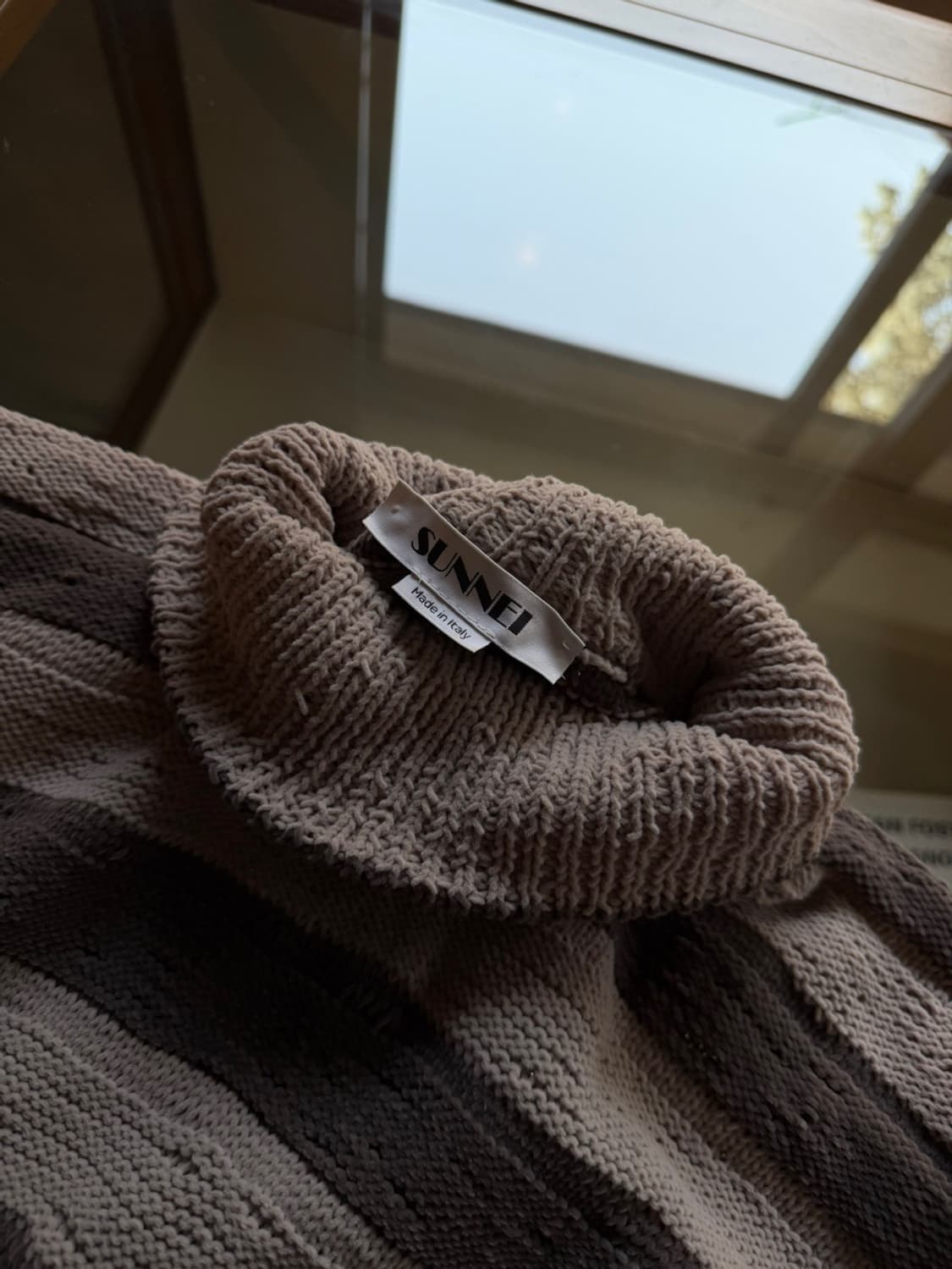 써네이 모호크넥 니트 100 상품이미지8