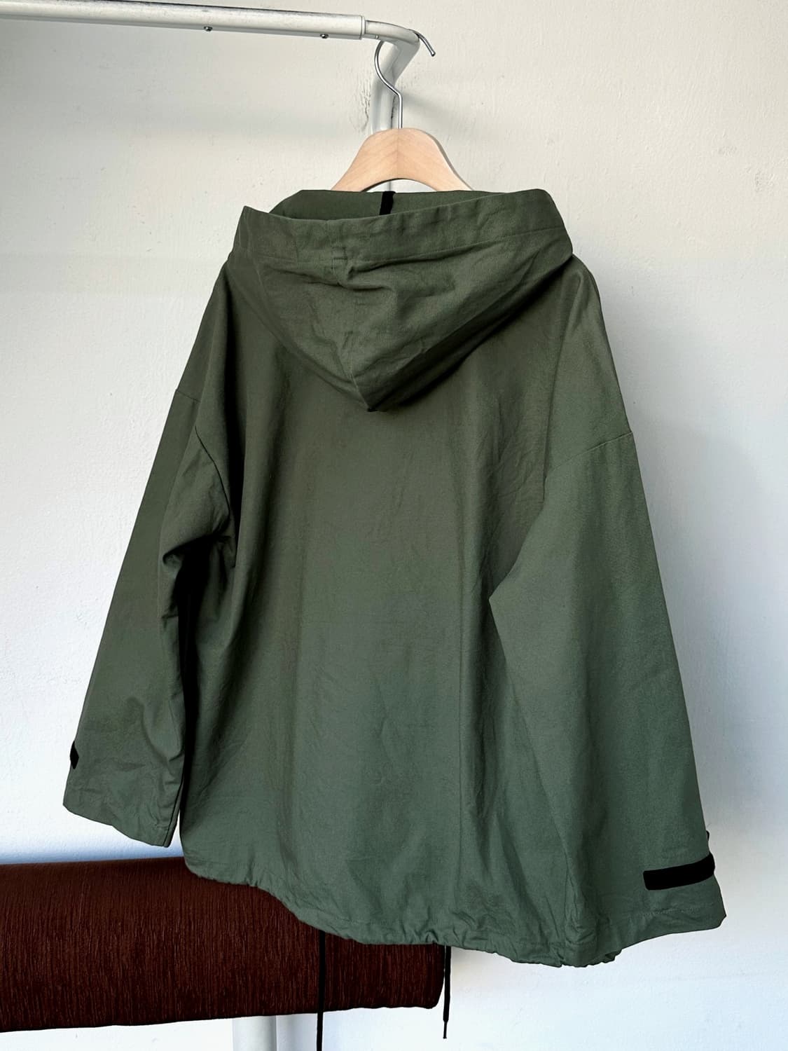 Cotton wide anorak parka 상품이미지5