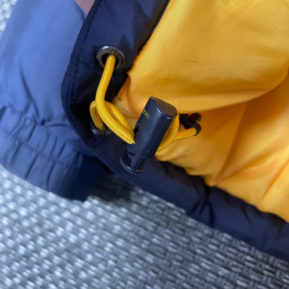 디키즈 옐로우 로고 USA 네이비 덕다운 패딩 M 상품이미지7