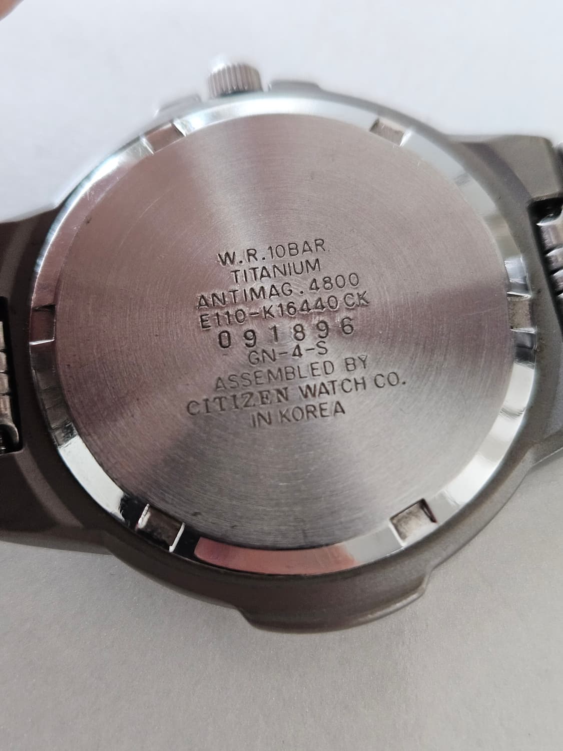 빈티지 시티즌 에코드라이브 Junction 티타늄 시계 상품이미지6