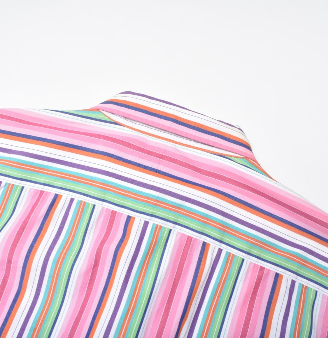  00S 두산 폴로 멀티 컬러 스트라이프 셔츠 남방 10 N0527 상품이미지2