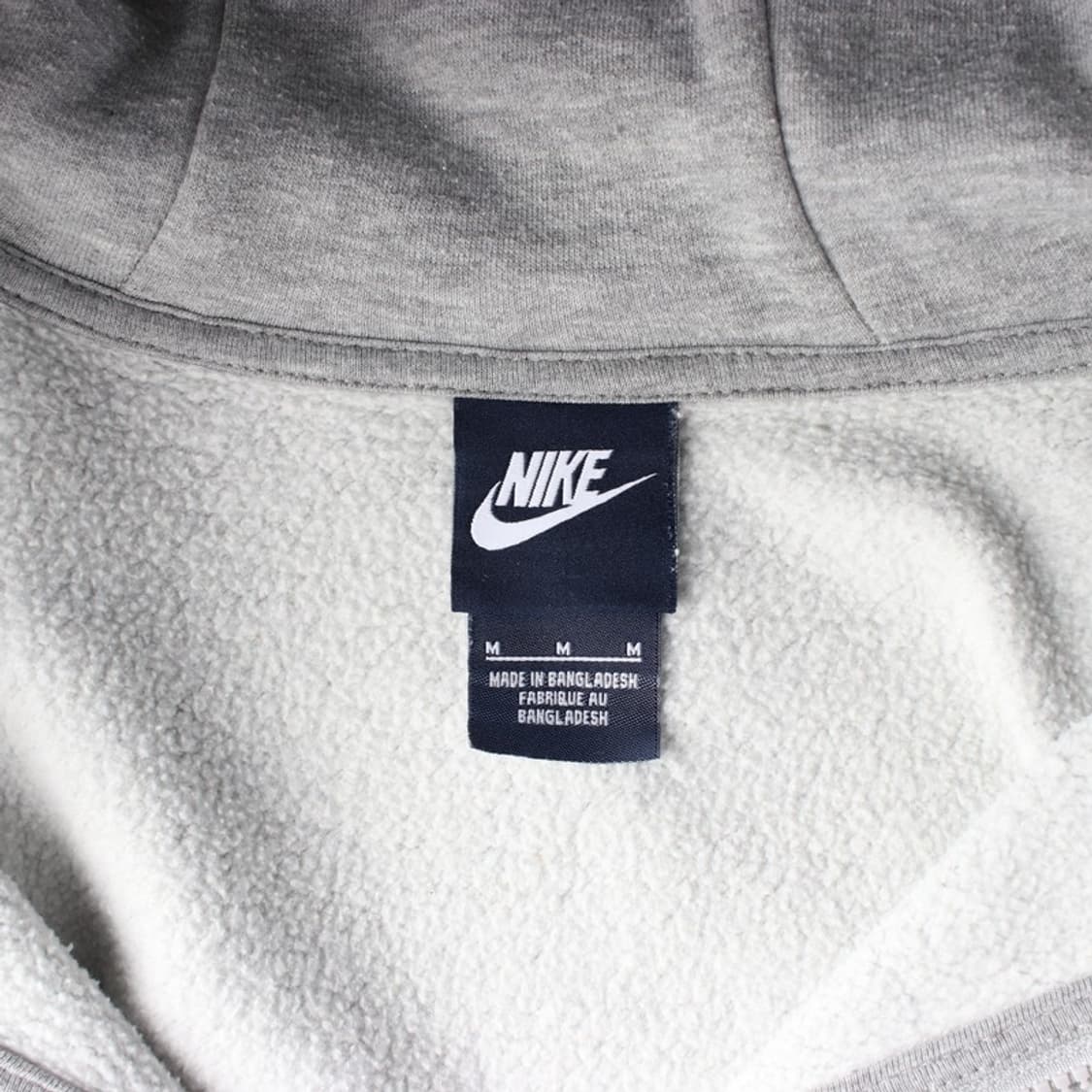 나이키 스우시 베이직 그레이 후드집업 M 상품이미지5