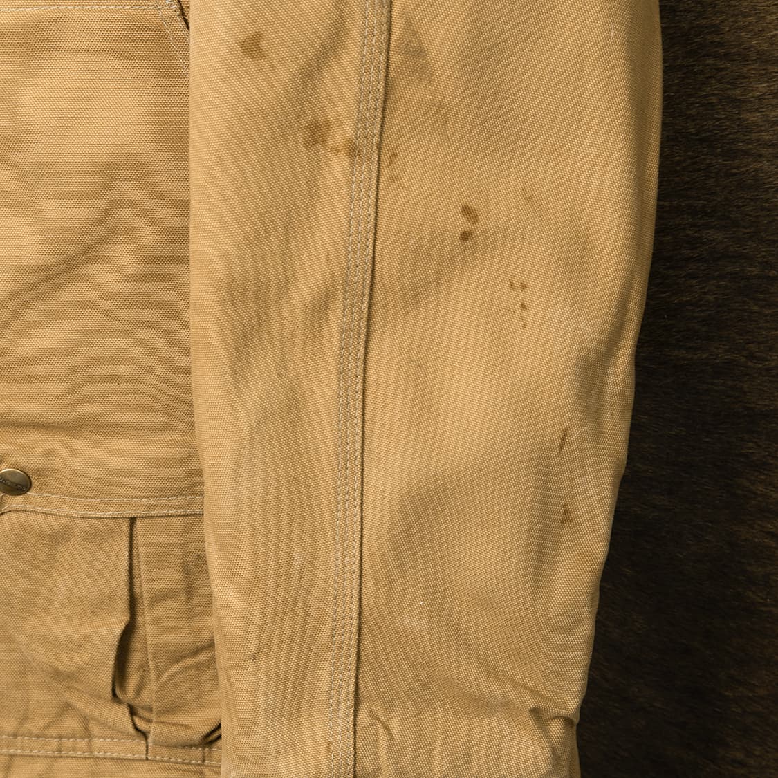 [XL] 90s 칼하트 CB036 블랭킷 라이닝 헌팅자켓 브라운  상품이미지2