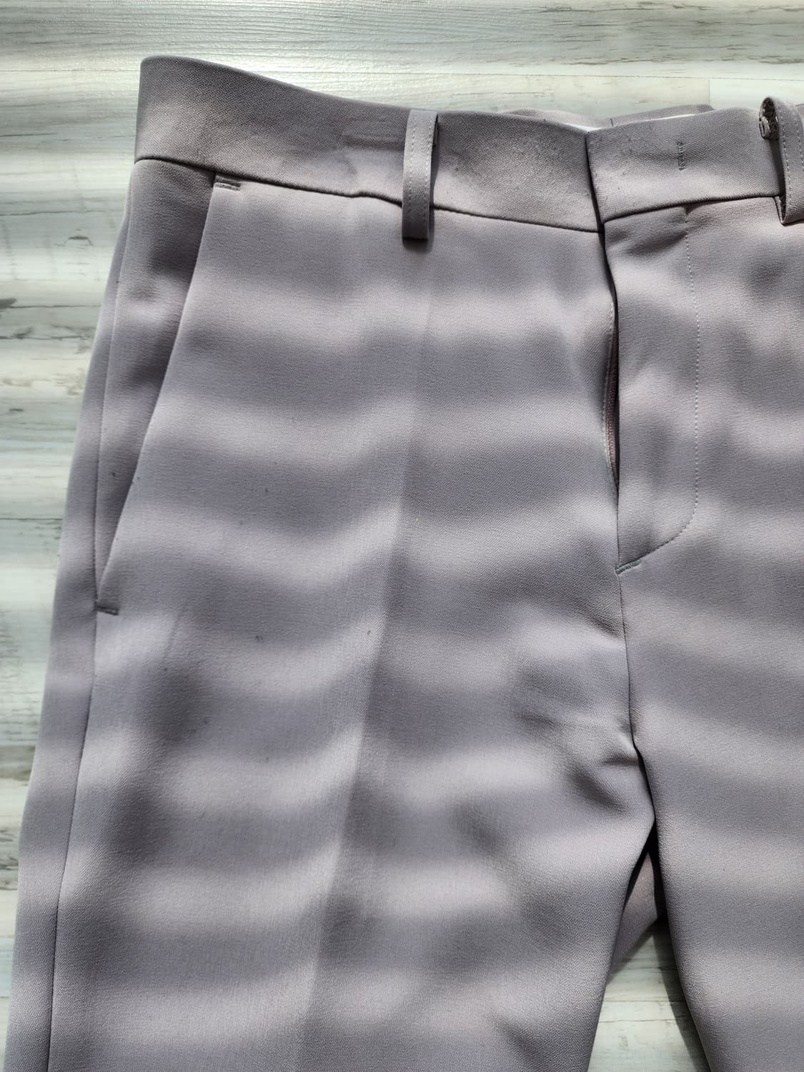 EVERICK 남성 슬렉스 팜. S(30~31인치)사이즈 남자 정장 바지 상품이미지4