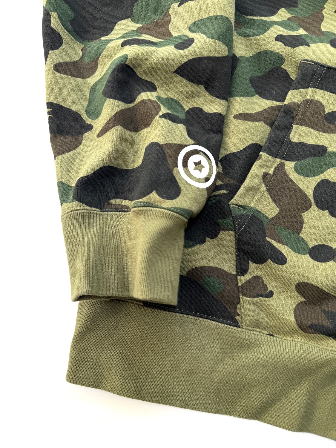 베이프 A BATHING APE 카모 샤크 풀집업 후드 상품이미지3