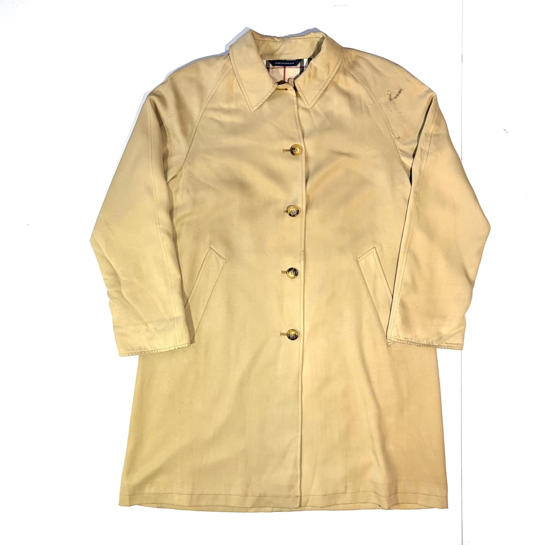 버버리 싱글버튼 트렌치 코트 L 상품이미지1