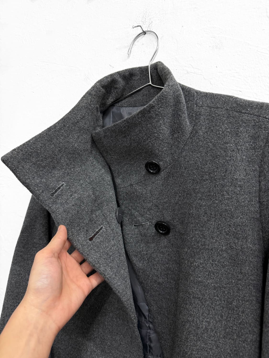 JPN 하이넥 울 자켓 상품이미지3