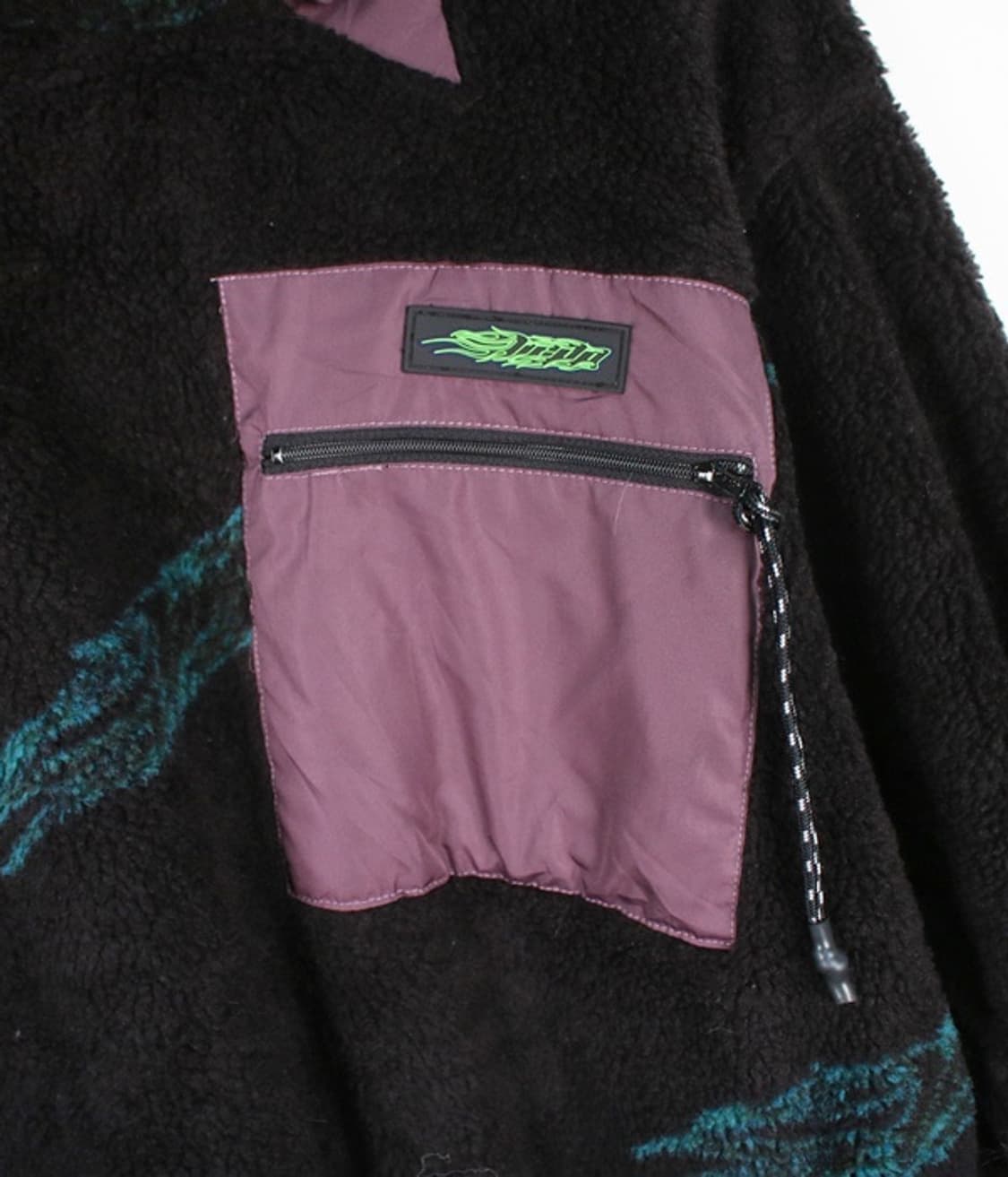 JieDa 보아 하이넥 플리스 상품이미지4