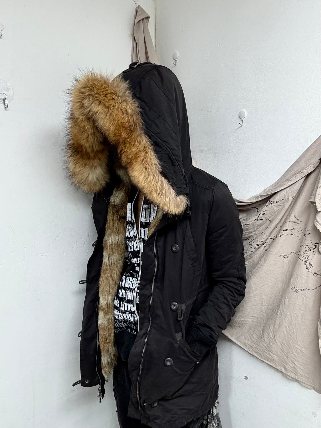 [MOUSSY] Over-Hoodie Fur Trimming Combat 상품이미지4