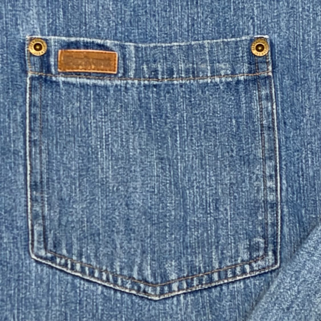 00s 미국 빈티지 칼하트 워크 청남방 데님셔츠 청셔츠 상품이미지5