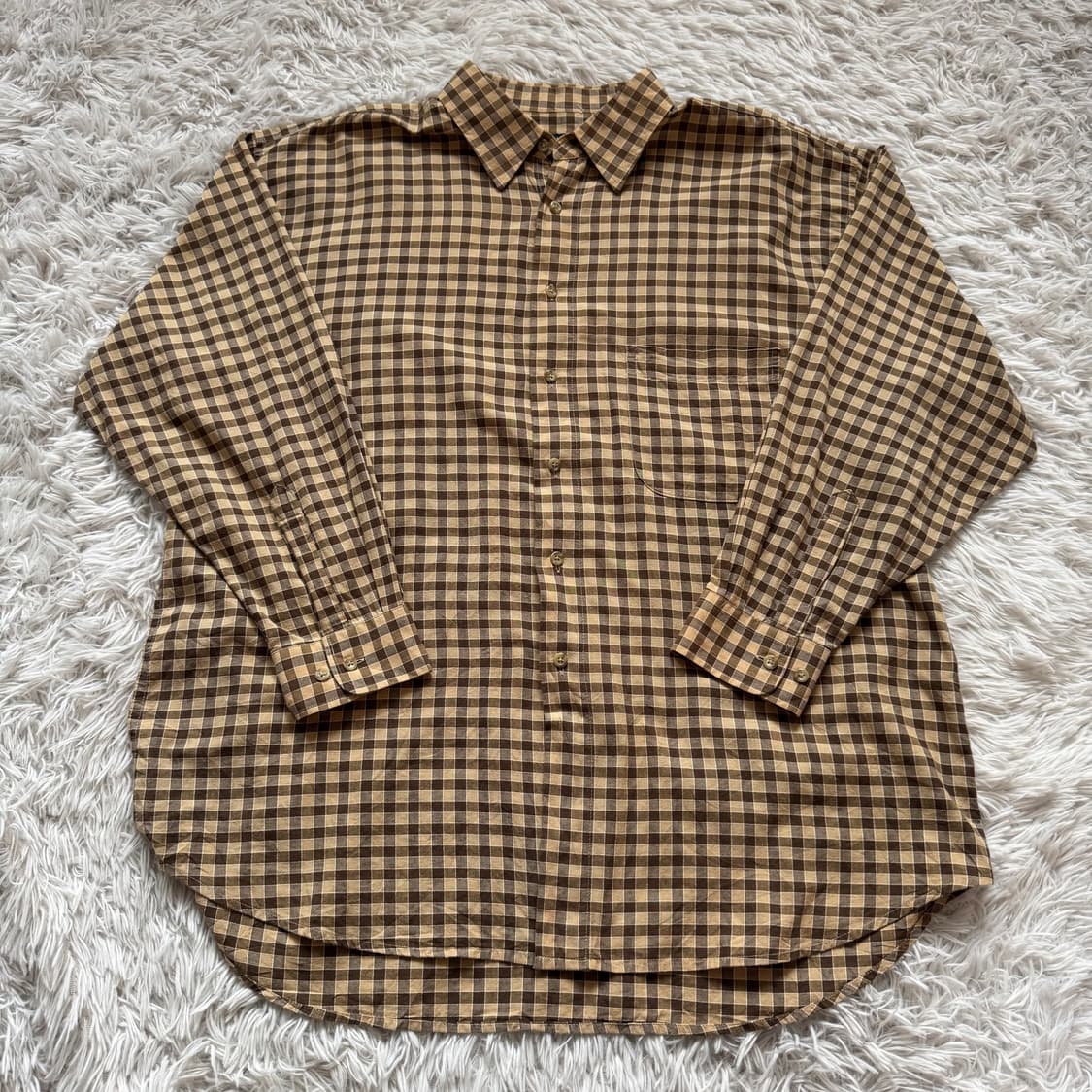 COACH HOUSE 일본빈티지 노드 체크 셔츠 빈티지셔츠 xl 105 상품이미지2