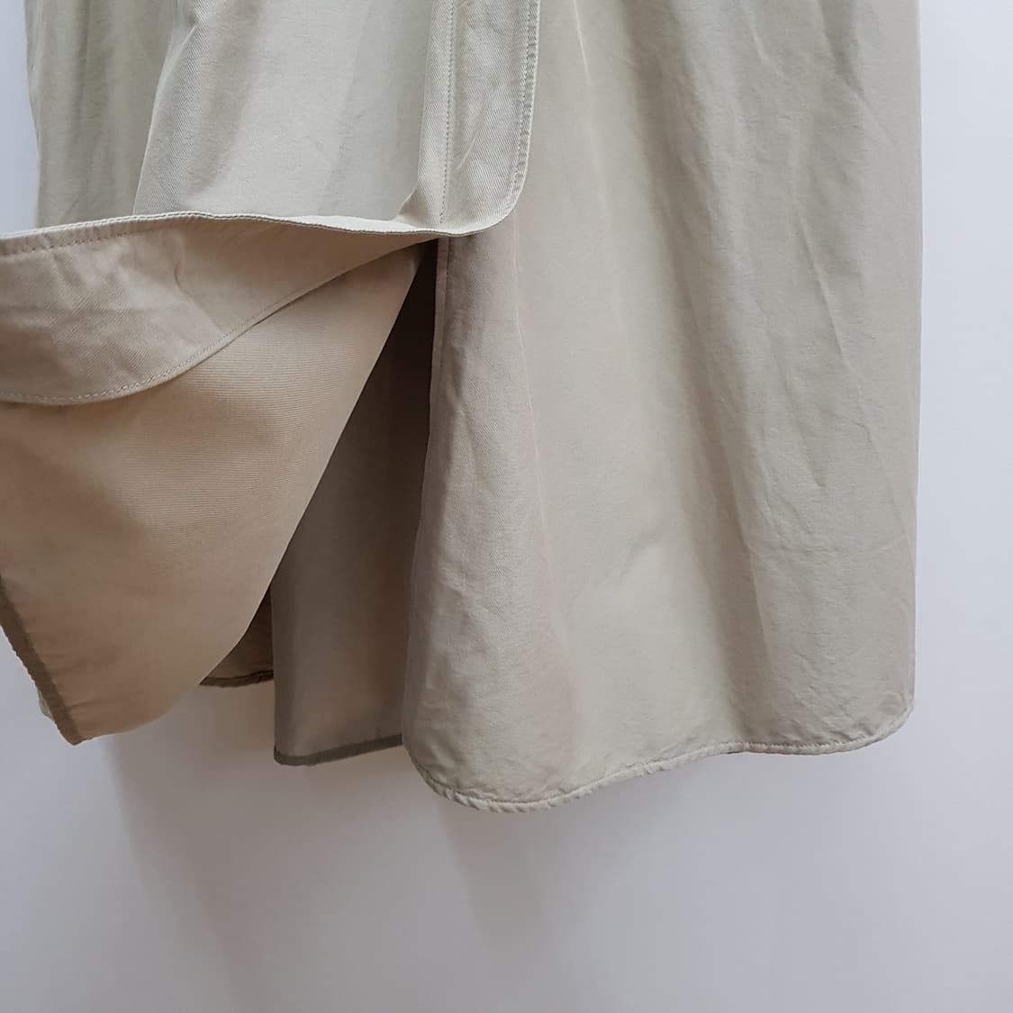 한섬 더캐시미어 2021 벨트 셔츠형 롱 원피스 F사이즈 상품이미지4