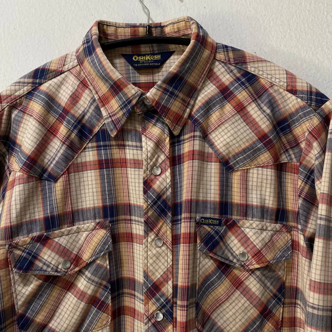 🌊90s USA Osh'Kosh western check shirts 상품이미지2