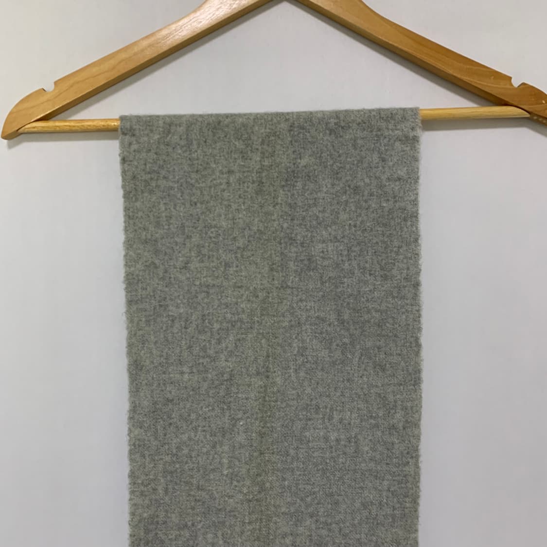 유니클로 빈티지 캐시미어 100 그레이 태슬 머플러 목도리 남녀공용 상품이미지3