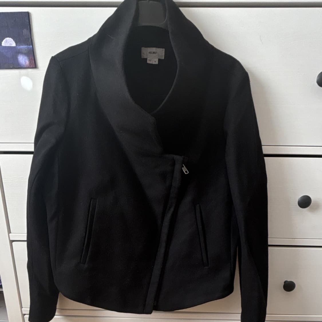 Helmut Lang 비대칭 울 자켓 상품이미지1