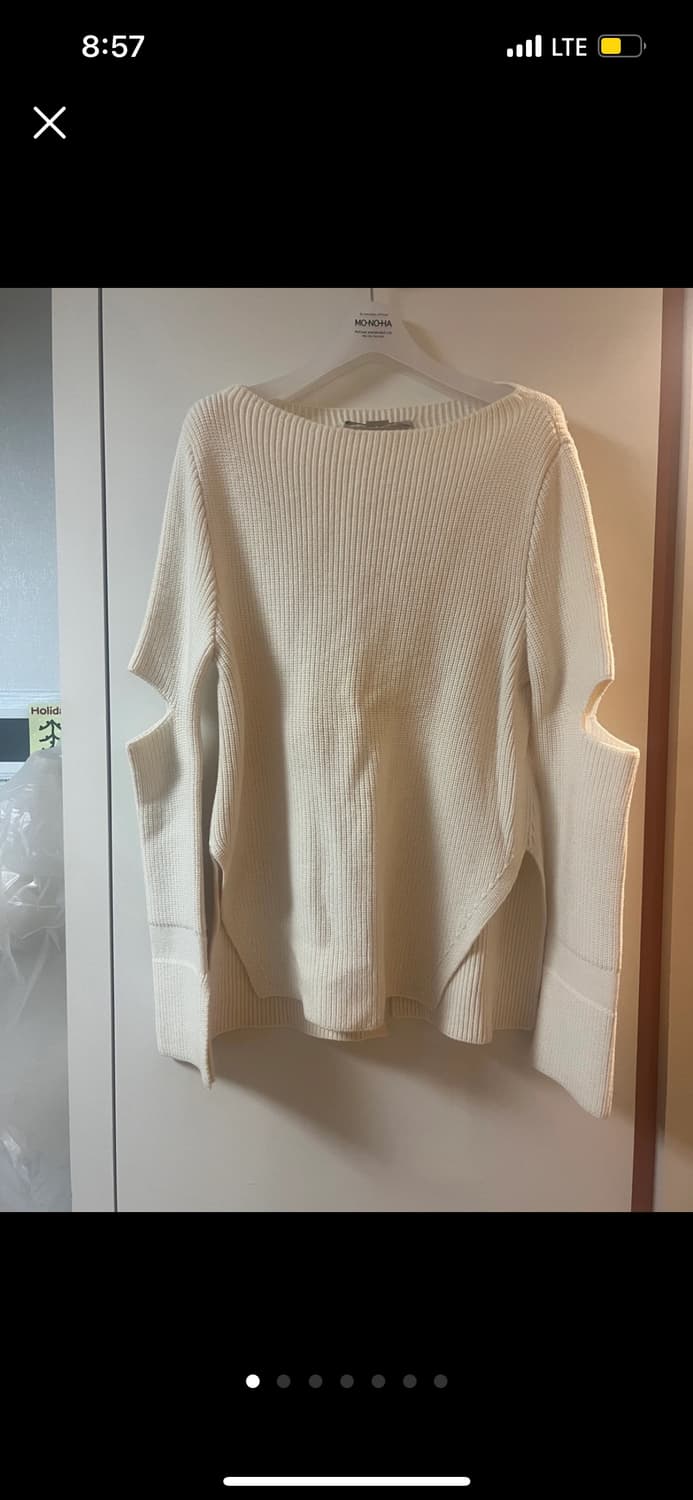 스텔라맥카트니 백 컷아웃 니트 상품이미지1