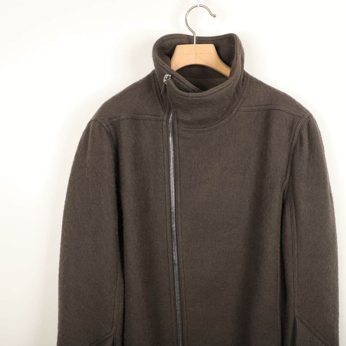 50 / Rick Owens 릭오웬스 몰리노 사선 집업 코트 상품이미지3