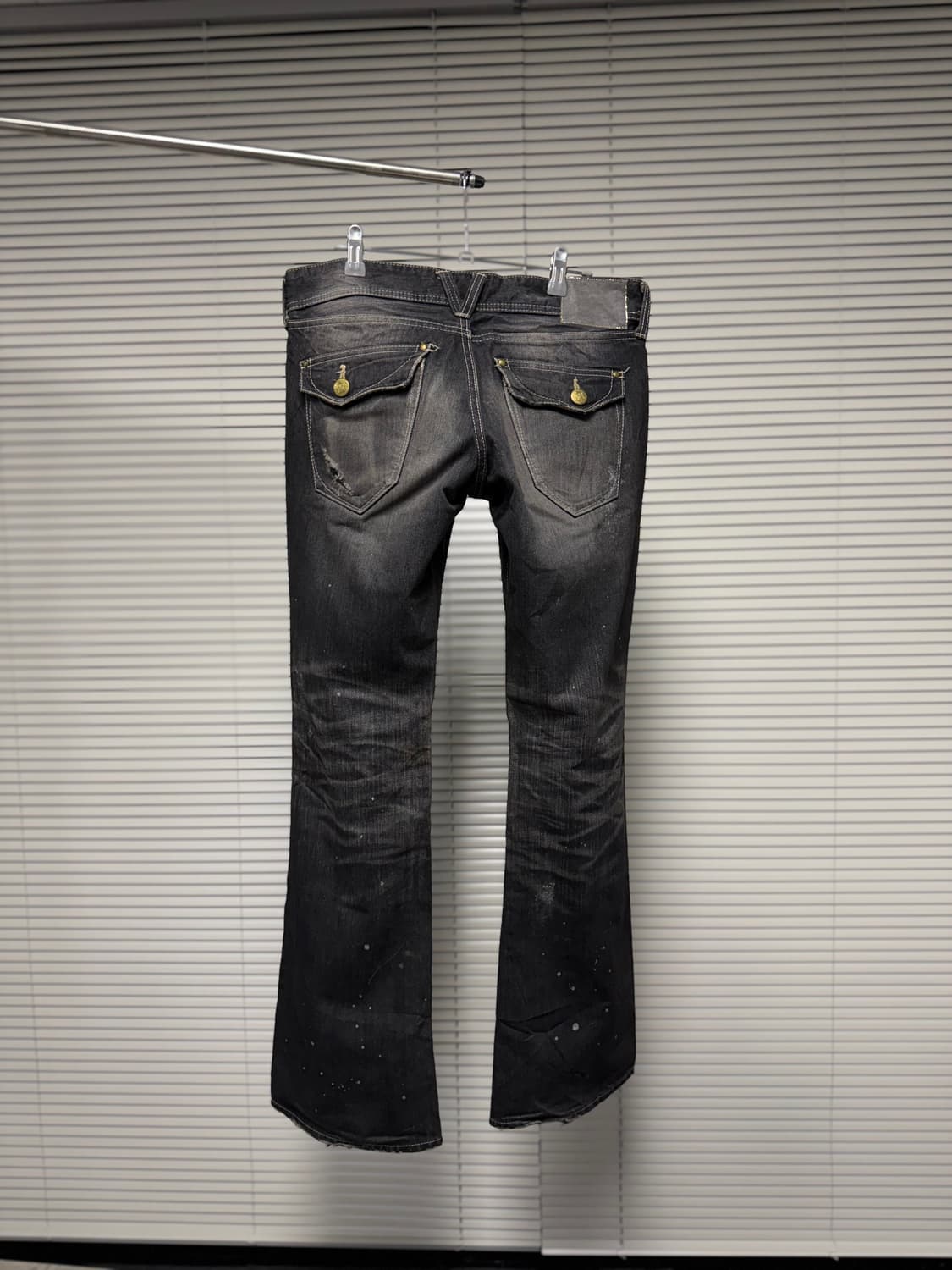 vanquish 부츠컷 데님 팬츠 상품이미지5